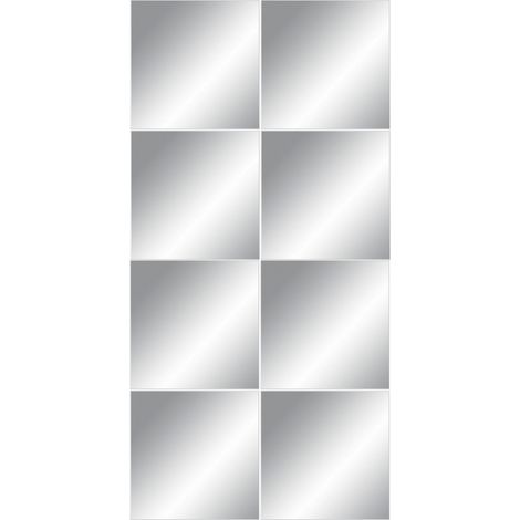 Mömax Spiegelfliesenset in Tail Silberfarben (1/3)