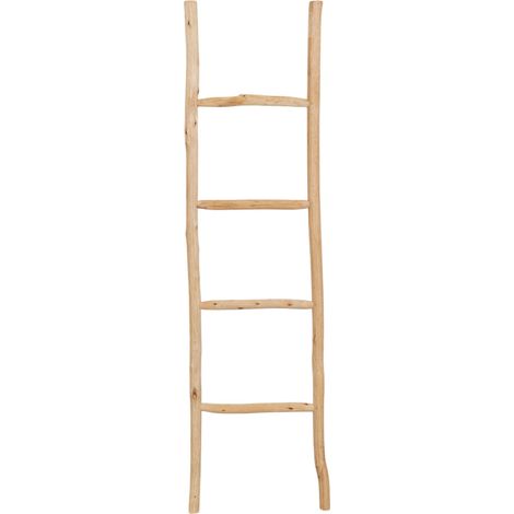 Handtuchhalter Leiter Holz moderner Badezimmerboden Wand zu Wand dekorativer Leiter Handtuchhalter Objekthalter Bücherregal