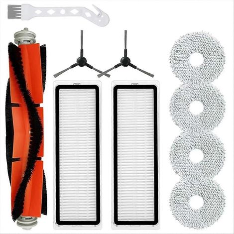 Pour aspirateur robot S20+/S10 Plus/B108GL/B105/B108CN B113CN pièces détachées, brosse principale et latérale filtre serpillière de rechange (1/5)