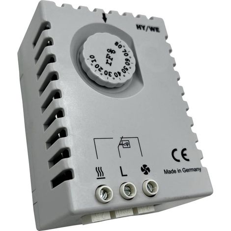 RO/SE LM-Heizungen Igrostato armadio elettrico HY/WE 230 V/AC 1 scambio (L x L x A) 95 x 68 x 45 mm 1 pz.