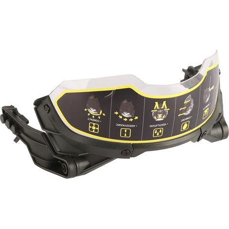 Masque de protection réglable pour casque militaire MICH PC, lunettes de sécurité pour airsoft et cyclisme (1/5)