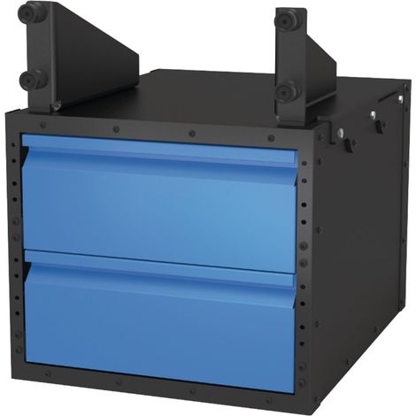 schweisskraft Sub Table Box abschließbar mit zwei Schubladen System 28 (1/2)