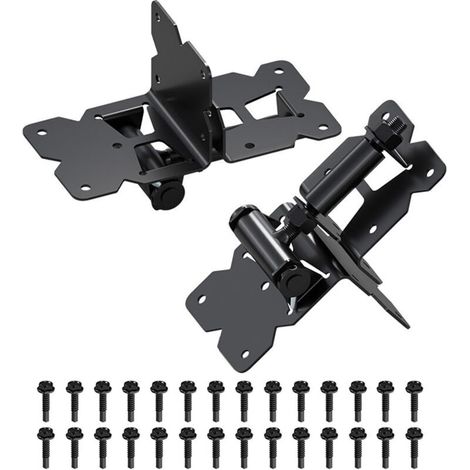 Bisagra de acero inoxidable de 90 grados con mecanismo de cierre automático para vallas de jardín. Bisagras de acero inoxidable.