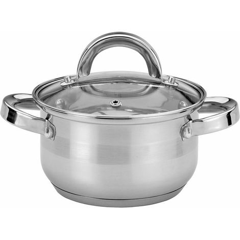 Olla de acero inoxidable Roger 14 cm Tadar inducción