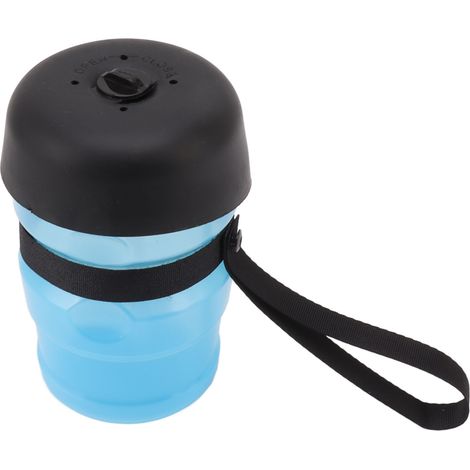 Leichte und tragbare Hunde-Trinkflasche, ideal zum Wandern und Campen (1/5)