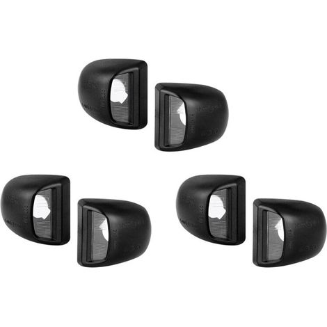 Seis luces para matrícula aptas para los modelos Chevrolet Tahoe, Suburban y Yukon XL de 2000 a 2006. (1/4)