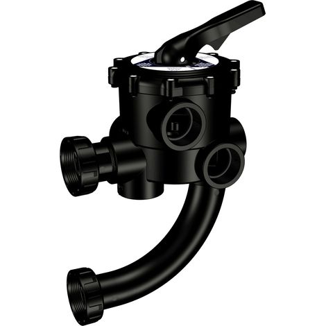 Válvula selectora AstralPool Classic Plus 2" Variante 3 negra 74862