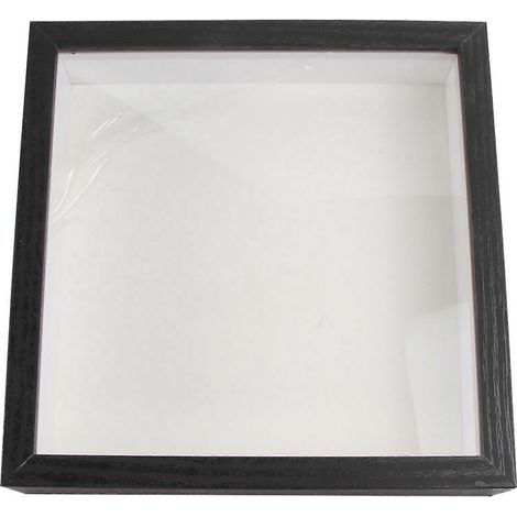 Einfacher stereoskopischer Bilderrahmen (schwarz) - 14,2 x 19,3 cm - Schwarz (1/3)