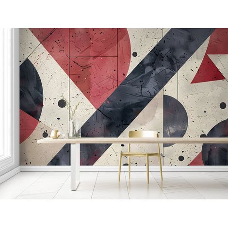 Papier Peint Art & Déco - Collage Dynamique - 150 x 250 cm (1/2)