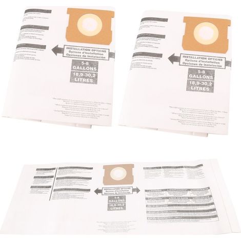 Accessorio di ricambio universale per aspirapolvere a secco da 5 a 8 galloni, compatibile con i modelli Shop Vac 90661, 906-61 e 9066100. - AquaForge (1/3)
