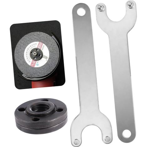 Clé d'angle pour meuleuse, joints et entretoises, 4 pièces, durable, 125 mm (1/5)