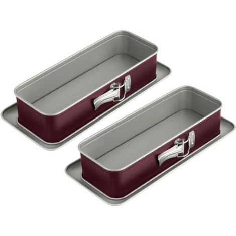 Lot de 2 moules à cakes à charnière 30 cm Dr. Oetker Back-Liebe Bicolor (1/3)
