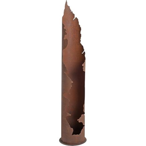 Dekosäule Rostsäule Gartendeko 120 / 150 cm Edelrost Säule Pflanzsäule Rost 150 cm (1/5)