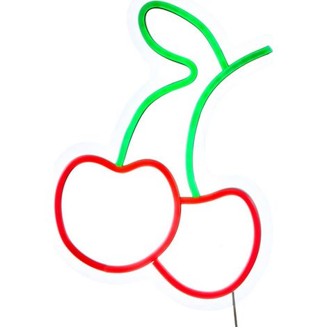 Néon LED Fraise Fraci 25x1,5x35cm - Atmosphera créateur d'intérieur (1/5)