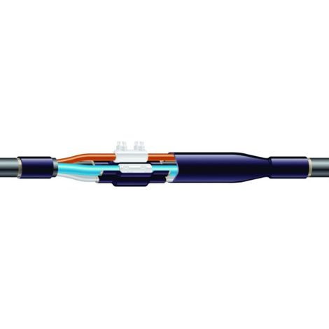Trousse de raccordement thermo BT + manchons à vis pour câble BT 4x16 à 50mm² LJSM-4X-016-050 Tyco