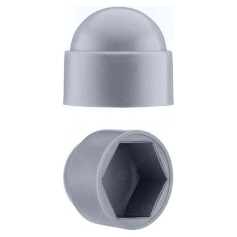 M10 nut covers for 17 wrench Gray 50 pcs.