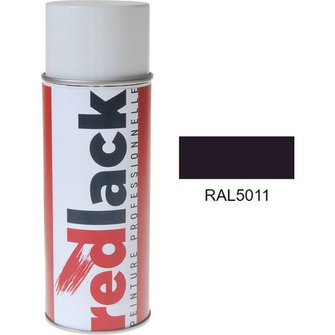 Bomboletta di Vernice spray 400ml – RAL 5011 – Blu acciaio – lucida – multisupporto – Redlack