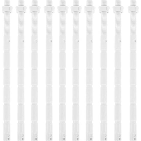 Tige de chasse d'eau pour réservoir de toilettes, 10 pièces (1/5)