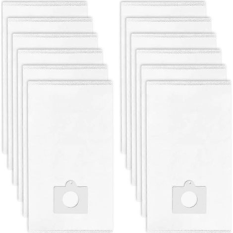 Staubsaugerbeutel für Q/C 53292-Kanisterstaubsauger (Modelle C/Q 5055, 50557, 50558, 53291 und 20-53292), 12er-Packung – AquaForge (1/5)