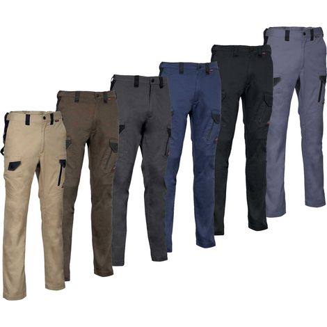 Cofra Jember super stretch Arbeitshose - 52 (EU) - Schwarze