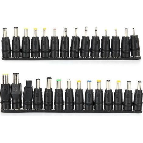 VINGVO Laptop-Netzteil, 28 Stück DC-Netzadapterspitzen 5,5 x 2,1 mm Konvertierungskopf - Ywey (1/5)