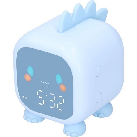 Mini-LED-Wecker, tragbar, mit Sprachsteuerung, Temperaturanzeige, USB-Ladefunktion und 60-Minuten-Timer (1/5)
