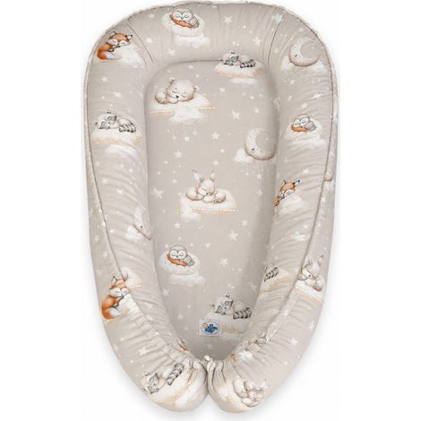 Culla per neonati, double-face, box, fasciatoio, Premium MY sweet baby - Twinkle Woodland (1/4)