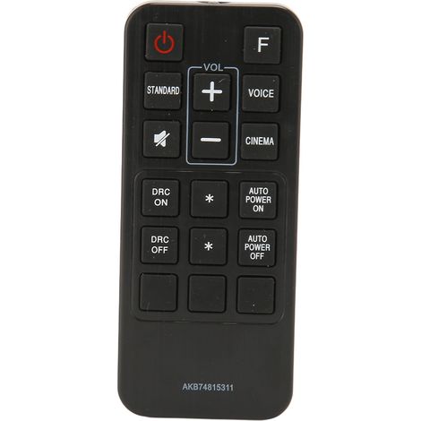 Ersatzfernbedienung für Soundbar, kompatibel mit AS260B, LAS160B, LAS454B, 45A1 D - AKB74815311 (1/5)