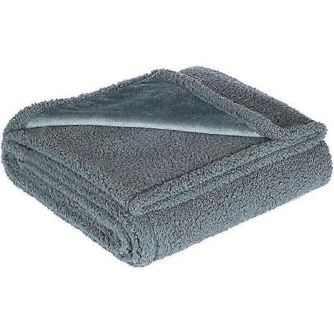 Couverture waterproof duo - Anti-éclaboussures - Gris 71x100cm - Voyage (1/4)