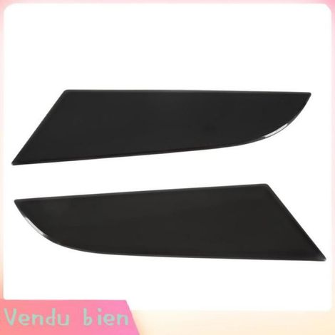 Garosa Couverture de garniture de feu arrière Revêtement d'habillage de feu arrière, 2 pièces, noir fumé, Style auto kit (1/4)