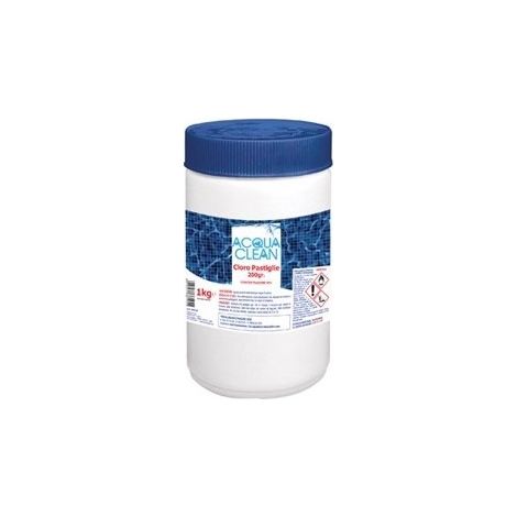 TRICLORO ACQUA CLEAN PASTIGLIE KG.1 (1/6)