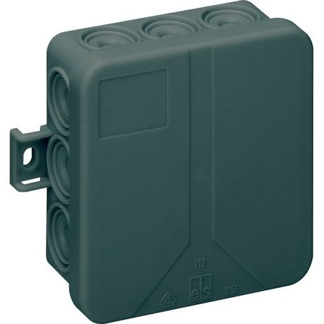 SPELSBERG BOÎTE DE DÉRIVATION IP55 2,5 MM² 85 X 85 X 37 MM POUR MUR/PLAFOND I 12 -L/SW