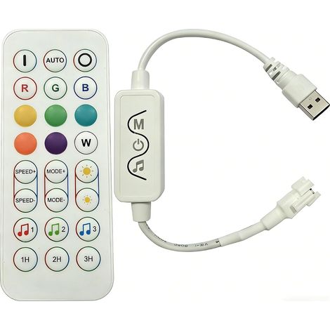 Smart Controller for RGB LED Strip,Dream Color,Bluetooth 4.0+EDR