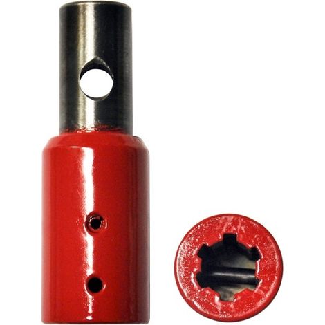 Adaptateur d'accouplement étoile pour tarières STIHL – Diamètre extérieur 22mm – Compatible mèches 130-9020 à 130-9025 (1/2)