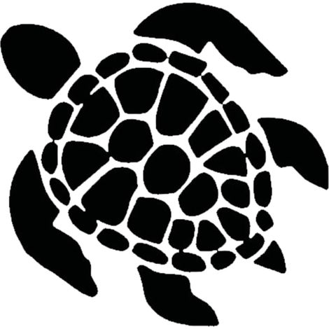 CCYKXA Autocollant Tortue Pour Carrosserie Sticker Voiture Exterieur Autocollants Animaux Pour Voiture Décorer Les Vitres Et Portières De Voitures, 13 X 13 CM