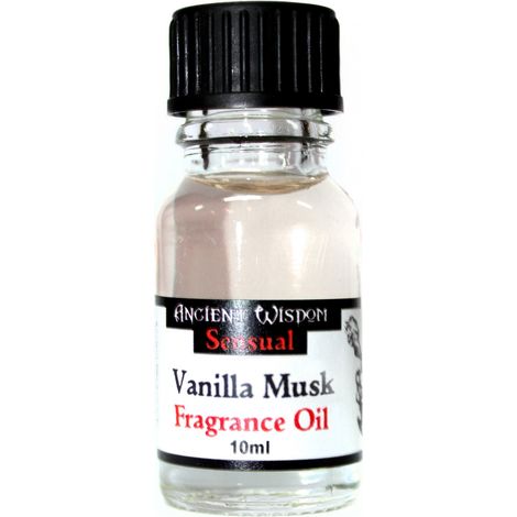 10 ml d'huile parfumée vanille musc- Vendu par 1