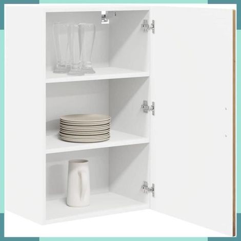 885394 Armoire de cuisine avec étagère Chêne artisanal 50 x 31 x 80 cm (1/5)