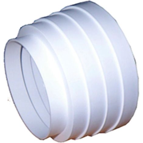 Reducción Acoplada Campana PVC Blanco 100, 120, 125 Ref. 0660