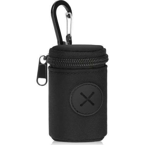 Porte-sacs à déjections canines avec poche zippée et crochet pour laisse-AquaForge (1/5)