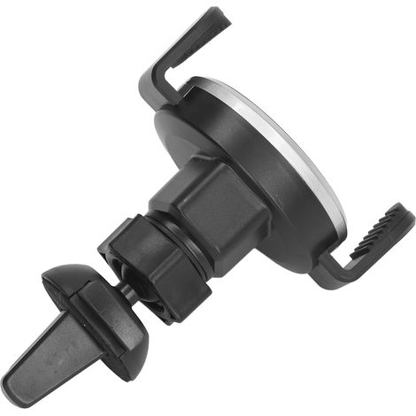 Support téléphone voiture chargeur sans fil rapide 360° rotatif, surface lisse toucher agréable, montage facile (1/5)