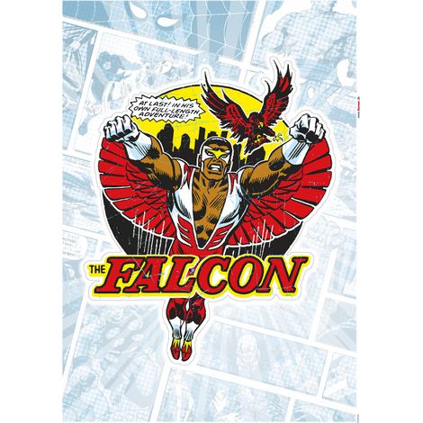 Stickers muraux- Falcon Comic Classic (1/2)