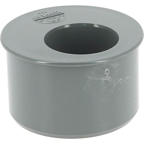 Nicoll – Tampon de réduction Ø93 mâle vers Ø50 femelle – Raccord évacuation en PVC lisse – Utilisation sur tube non prémanchonné Ø100