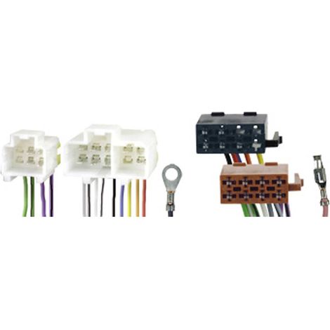 Fiches ISO Autoradio compatible avec Nissan - Tous modeles av 1999 - RAC2400 (1/2)