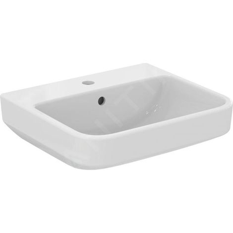 Ideal Standard T4609HY Lavabo i.life B 1Hl. avec trop-plein (1/5)