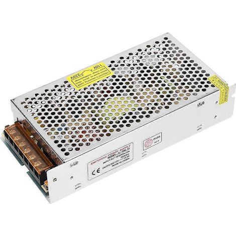 Adaptateur secteur à découpage DC12V en alliage d'aluminium pour barre lumineuse LED d'imprimante 3D (S-150-12 (12V))