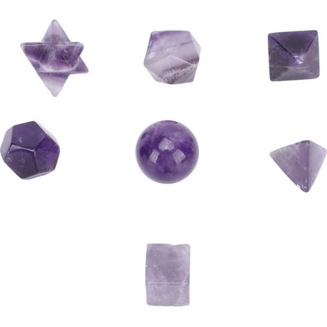 Spirituelle Wahrnehmung, Amethyst, Merkabah-Kristall, heilige Geometrie, spirituelle Heilung, Feng-Shui-Werkzeuge, heilige Meditation, Energieheilung, positive Energie.