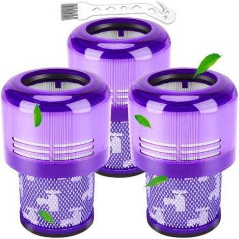 Filter für Dyson V11, 6er-Pack Ersatzfilter für Dyson V11, V15, SV14, SV17, SV22 Detect Animal Absolute Extra Pro Torque Drive Motorhead Staubsauger, ersetzt DY-970013-02 (1/4)
