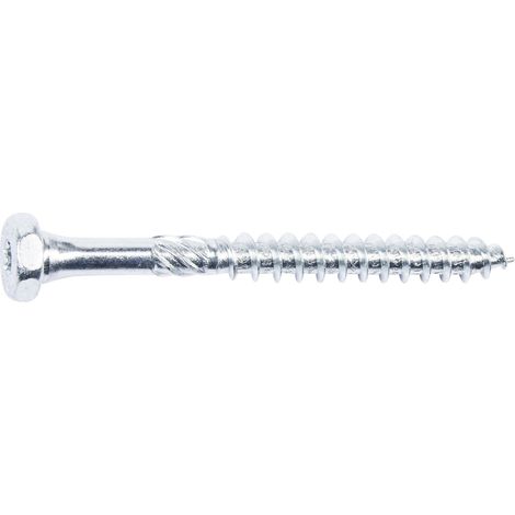 Schmid Schrauben Holzbauschrauben 10.0 x 100 mm TX 40 Dualkopf - 25 Stück Spanplattenschrauben & Holzbauschrauben