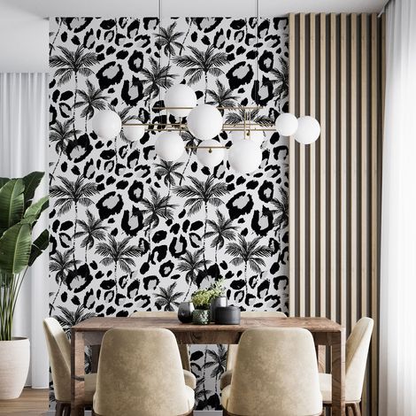 Papier peint - Motif botanique - 1 LÉ de 60x260 cm - Surface L 60 x H 260 cm (1/4)