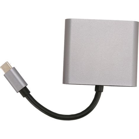 USB-C-Adapter Dual-Screen HD 4K MST Dockingstation für Multi-Screen-Display (1/5)